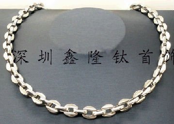 Wholesale titanium/stainless steel chains