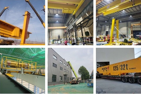 Mge Electric Hoist Double Beam Double Small Door Crane