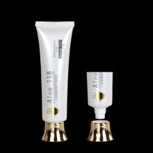 gilding printing soft tube with mashroom cap