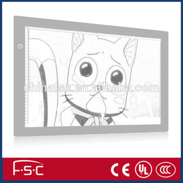 Good quality led cartoon animation light box animation tracing board