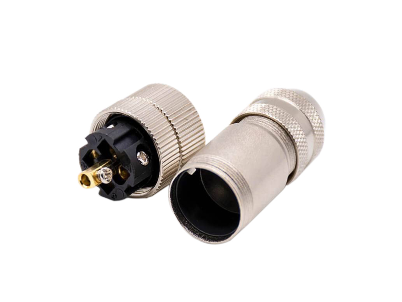 M12 shielded connector