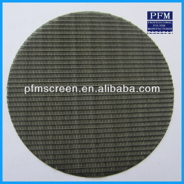 mild Mesh Disc for filtering plastic