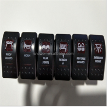 AutoPowerPlus 12V 20A Waterproof LED Light Bar Switch Panel for Marine Boats