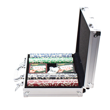 200pcs metal poker chips casino set 2021