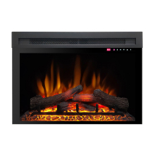 28 Inch Electric Fireplace with Log Effect