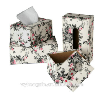 tissue leather box- PU leather material