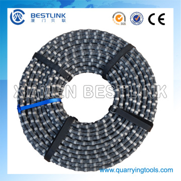 Rubberized Diamond Wire for Marble Quarry