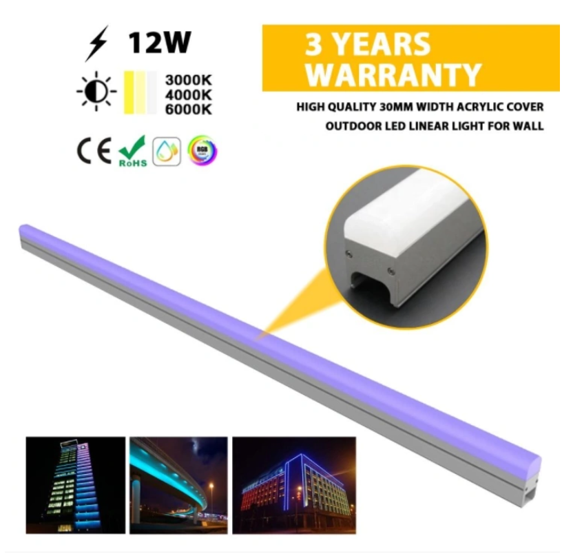 Outdoor LED linear light with high safety