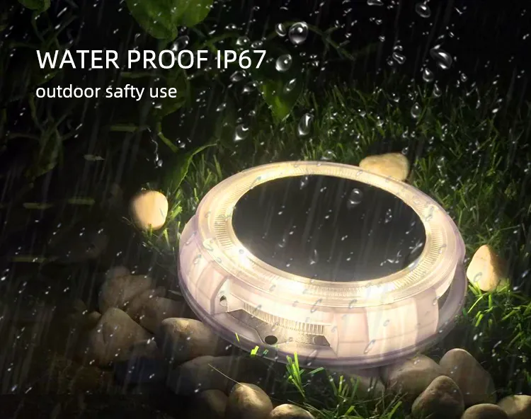 Eco-Friendly LED Solar Garden Lights for Outdoor Spaces