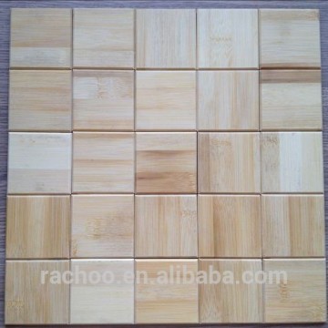 Sqaure Natural Wood mosaic tile