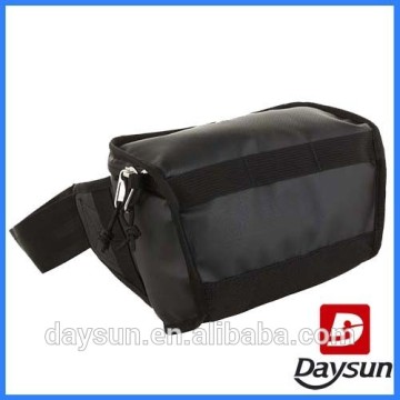 Black sturdy camera travel bag camera waist bag