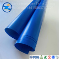Roll plastik lembaran PVC yang disesuaikan biru lembut