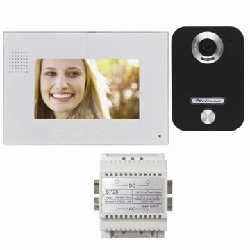 nameholder 7 inch handfree 2 wires video intercom