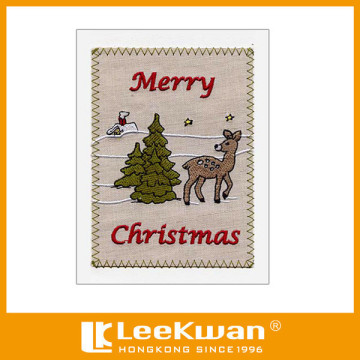 Lovely Christmas Design card Embroidery Greeting Cards