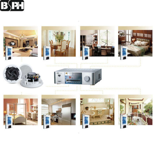 DVD amplifiers for audio system home 8 rooms