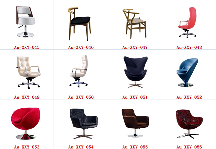 Modern Design High Quality Chairse Swivel Red Lounge Chair