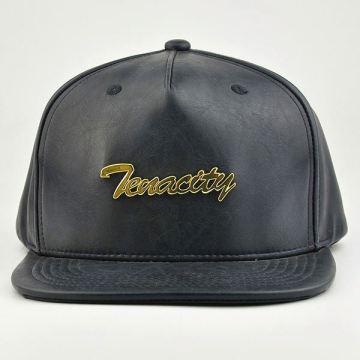 leather caps and hats/leather brim hat/leather hat straps