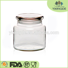 26 oz. ARC Flat Lid Colonial Custom Candy glass Jars