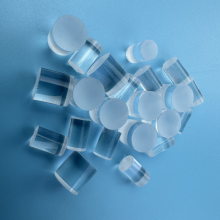 Custom Transparent Quartz Glass Light Guide Rods - High Temperature Optical Fiber Rods