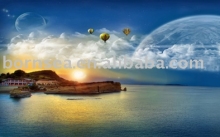 Digital canvas printings