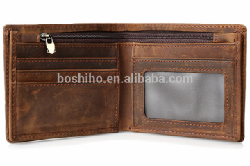 Factory Sale man leather wallet