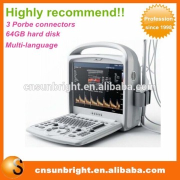 Color Doppler Portable System Ultrasound