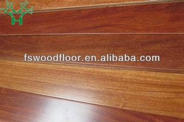 Santos mahogany solid wood flooring