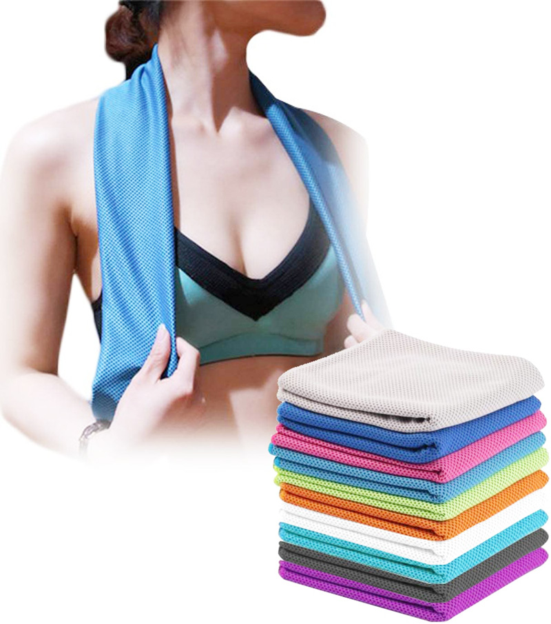 6 Pack Cooling Towels For Yoga,Sport,Running,Gym,Workout,Camping,Fitness,Workout & More Activities