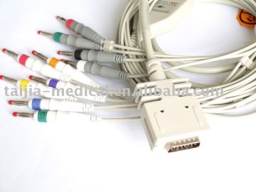 Compatible with BCI EKG Cables