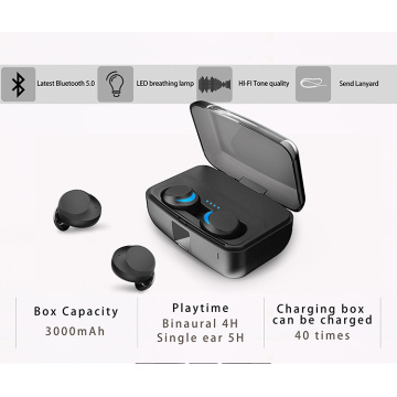 Mini auricolare Bluetooth wireless TWS impermeabile