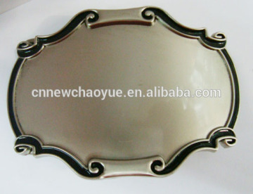 Western Style Blank belt buckle