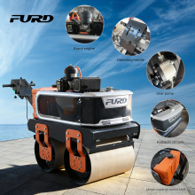 FURD 550KG Asphalt Compactor Walk Behind Road Roller for Sale