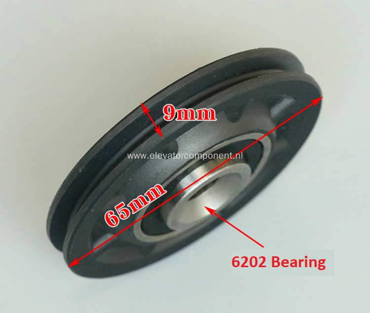 Steel Wire Rope Roller for SELCOM Doors 3201.05.0010