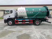 Dongfeng Small vacuum sewage suction tanker truck
