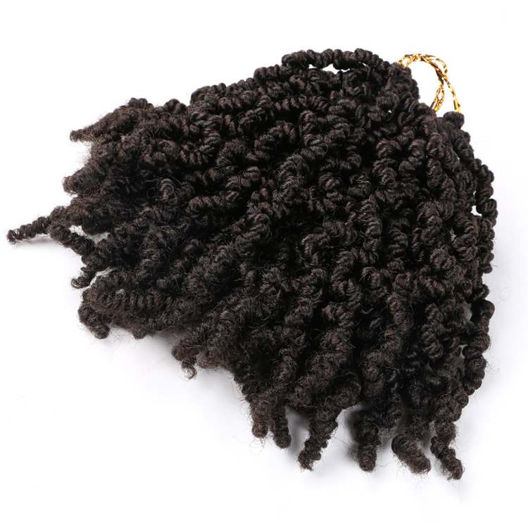 Wholesale Short Bomb Twist Crochet Hair Spring Twist Hair Pre-twisted Passion Twist Crochet Braids