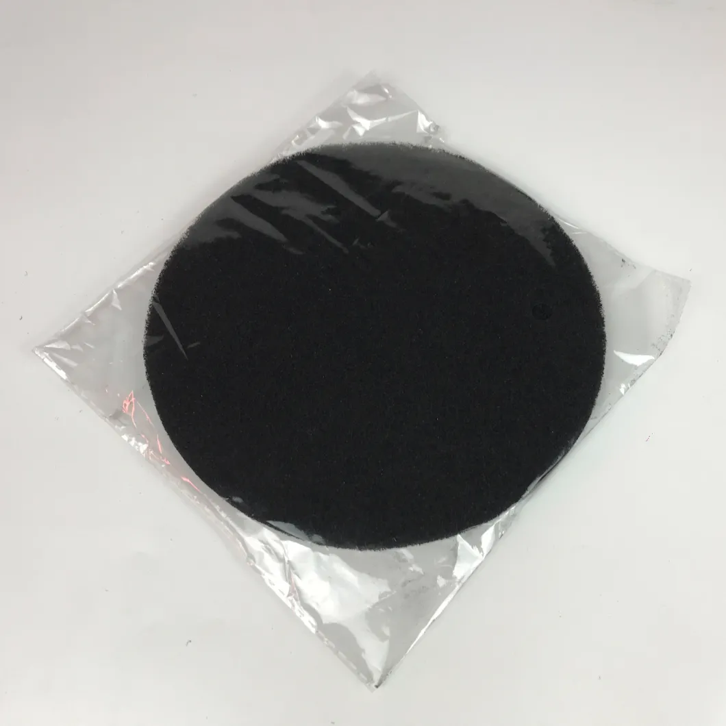 Customized Ashcan Round Activated Carbon Filters Compost Bin Charcoal Room Filter Pm2.5 Activated Pre-Carbon Filter Replacement for Kitchen Garden Countertop