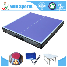fold use small size kids pingpong tables