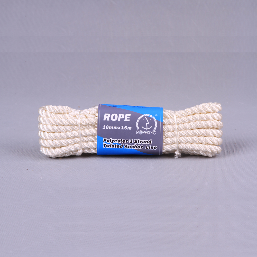 View Polyester 3 strand rope