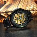 คลาสสิกที่กำหนดเองสร้างนาฬิกาแบรนด์ชายของคุณเองโดยอัตโนมัติ