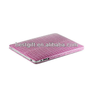 Most popular pink hard laptop sleeve crocodile leather laptop cases