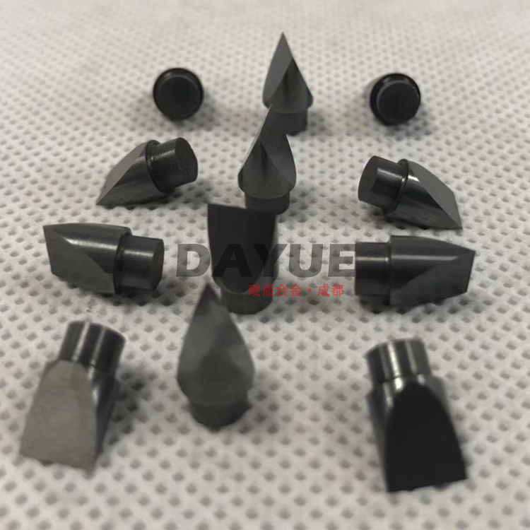 Tungsten Carbide Cutter Head Parts for Crushers