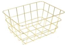 rainbow plated wire Basket