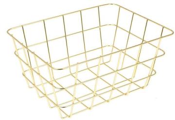 rainbow plated wire Basket