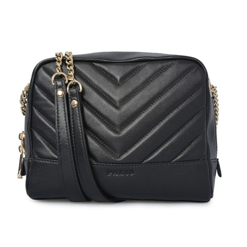 Sleep Leather Modern Handbag Gift Bag Black