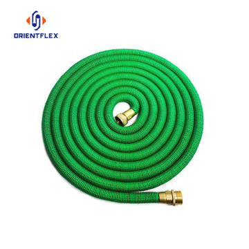 Snake coiled garden hose expandable