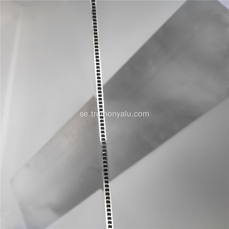 Superwide aluminiumkanalrör för värmeväxlare