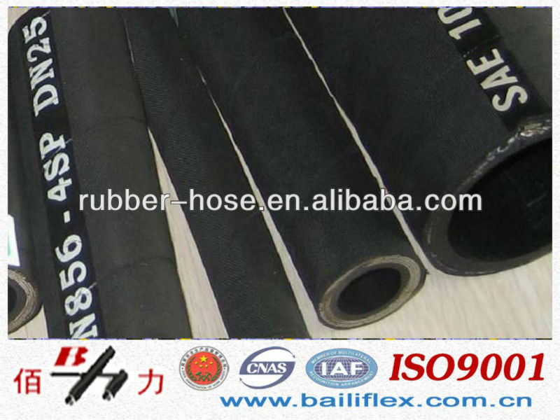 (EN 856 4SP - SAE 100 R9 - DIN 20023 4SP Standard) Hydraulic Hose made in bailihose company, China