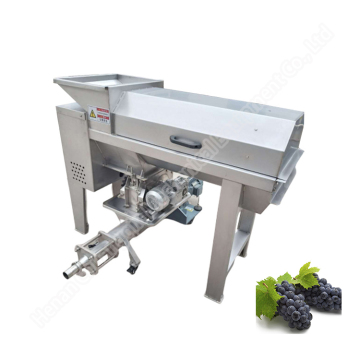 Grape Stalks Remover Crusher: Juicing Machine for Commercial Juice Pressing
