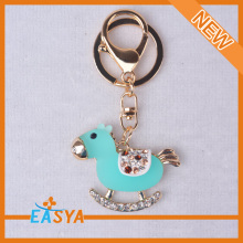 Hobbyhorse Key Chain,Mental Key Chain,Wooden Horse Key Chain
