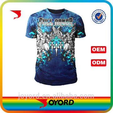 2014 top quality sublimated mma rash guards for men